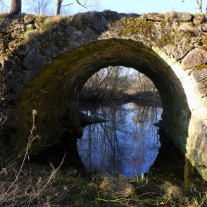 Mūrmuiža Arched Stone Bridge over River Vilce Mūrmuiža Arched Stone Bridge over River Vilce