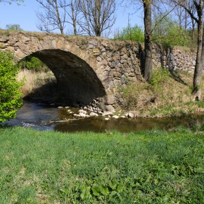 Two of Three Arches of Mūrmuiža Stone Bridge Two of Three Arches of Mūrmuiža Stone Bridge