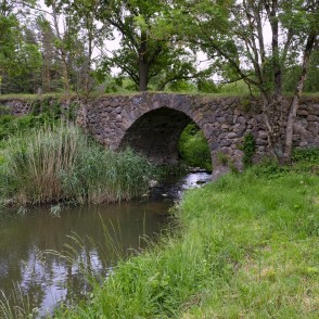 Mūrmuiža Arched Stone Bridge over River Vilce Mūrmuiža Arched Stone Bridge over River Vilce