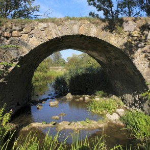 Mūrmuiža Arched Stone Bridge over River Vilce Mūrmuiža Arched Stone Bridge over River Vilce