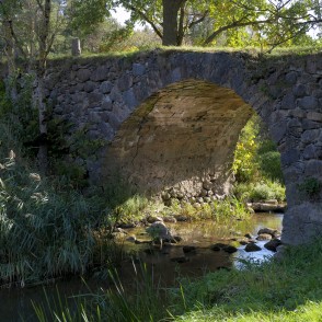 Mūrmuiža Arched Stone Bridge over River Vilce Mūrmuiža Arched Stone Bridge over River Vilce