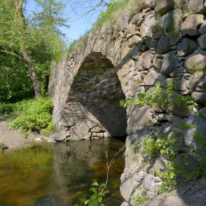 Mūrmuiža Arched Stone Bridge over River Vilce Mūrmuiža Arched Stone Bridge over River Vilce
