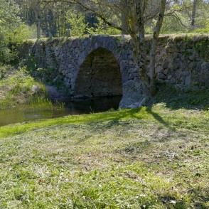 One of Three Arches of Mūrmuiža Stone Bridge One of Three Arches of Mūrmuiža Stone Bridge