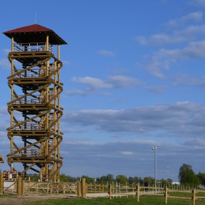 Skatu tornis Jelgavas Pilssalā Skatu tornis Jelgavas Pilssalā