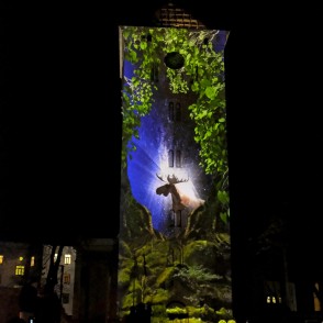 3D Multimedia Projection "City Song" in Latvia's Century in Jelgava 3D Multimedia Projection "City Song" in Latvia's Century in Jelgava