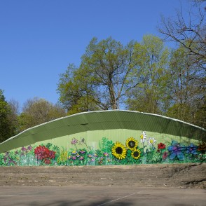 Eleja Manor Park Stage Eleja Manor Park Stage