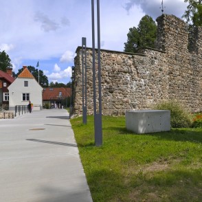 Ekspozīcija "de Woldemer" un Valmieras pilsdrupas Ekspozīcija "de Woldemer" un Valmieras pilsdrupas