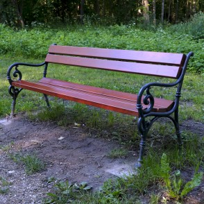 Bench In The Eleja Manor Park Bench In The Eleja Manor Park