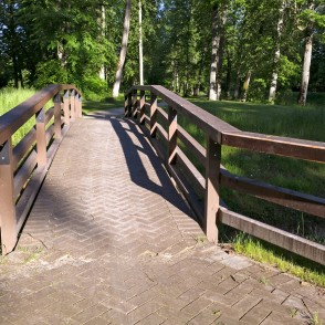 Walking Through The Eleja Manor Park Walking Through The Eleja Manor Park