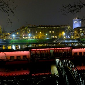 Pontoon - Banquet Hall Silva and Jelgava Holy Trinity Church Tower Pontoon - Banquet Hall Silva and Jelgava Holy Trinity Church Tower